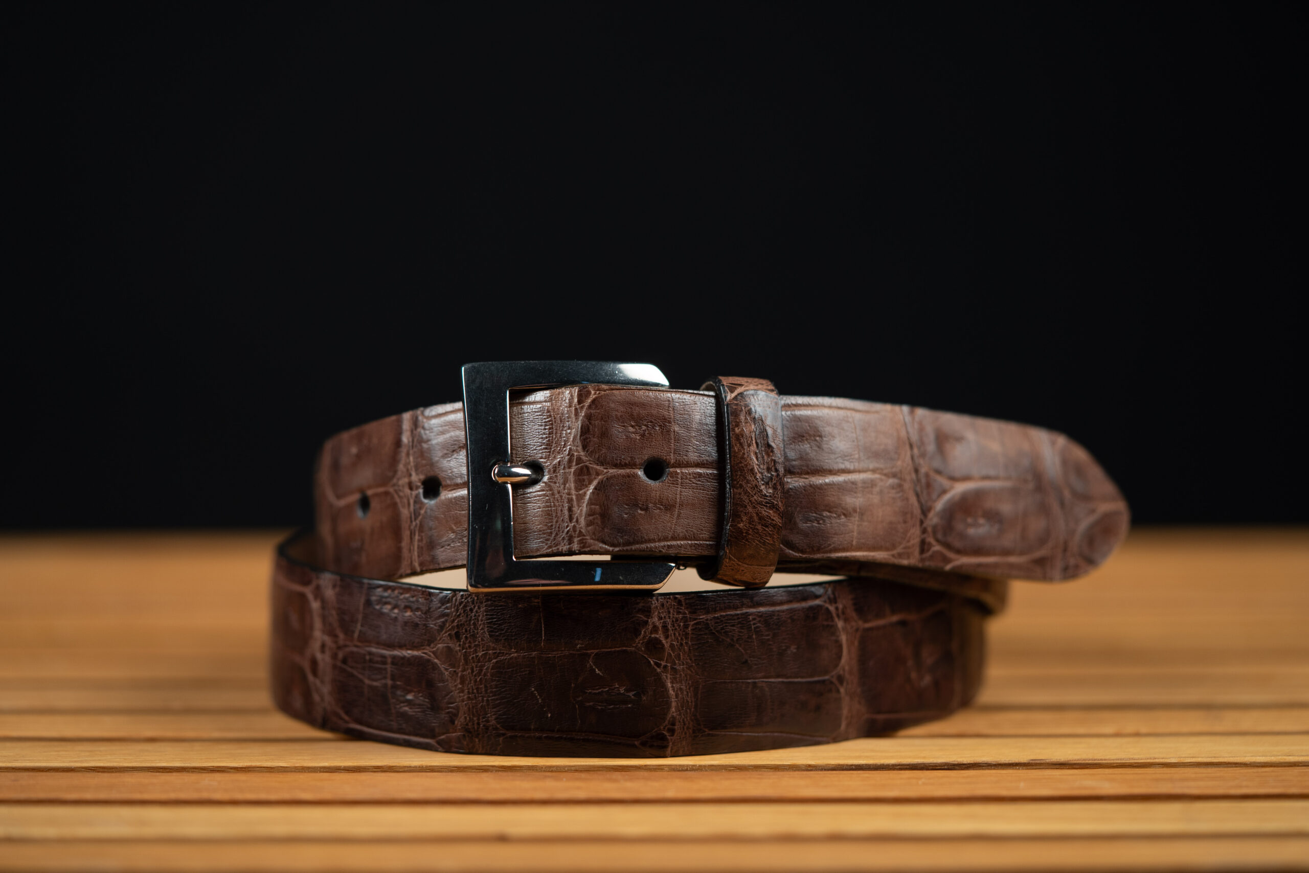 Crocodile Cayman belt